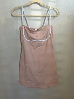 Alo Airbrush Streamline Dress - pink quartz